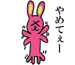 A loose rabbit sticker sticker #3784715