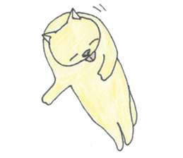 pig cat sticker #3785224