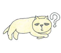 pig cat sticker #3785225