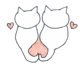 pig cat sticker #3785232