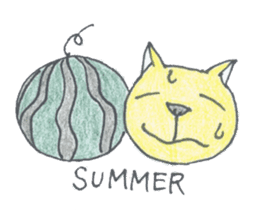 pig cat sticker #3785233