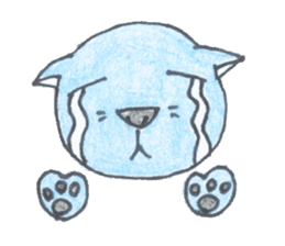 pig cat sticker #3785236