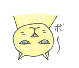 pig cat sticker #3785248