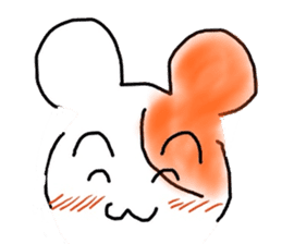 A hamster and pleasant friends. sticker #3785455