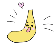 Goldfishchan bananachan Usachan sticker #3786229