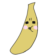 Goldfishchan bananachan Usachan sticker #3786231