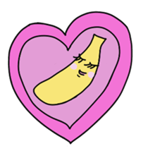 Goldfishchan bananachan Usachan sticker #3786237