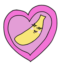 Goldfishchan bananachan Usachan sticker #3786237
