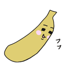 Goldfishchan bananachan Usachan sticker #3786240