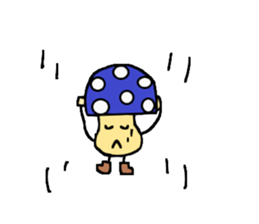 Mushrooms"kinokonoko" sticker #3786283
