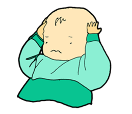 Baby at home sticker #3787883