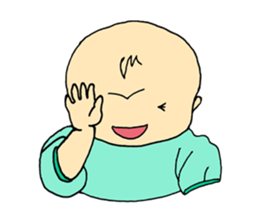 Baby at home sticker #3787885