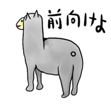alaki's alpaca making fun sticker #3787913
