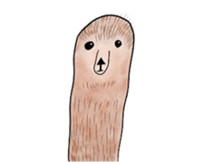 alaki's alpaca making fun sticker #3787921