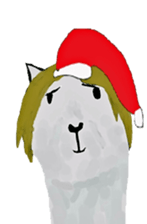 alaki's alpaca making fun sticker #3787930