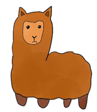 alaki's alpaca making fun sticker #3787934