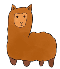 alaki's alpaca making fun sticker #3787934