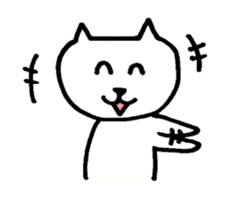 Cat's chat sticker #3789655