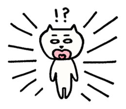 Cat's chat sticker #3789668