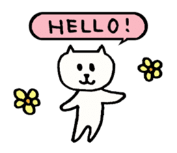 Cat's chat sticker #3789672