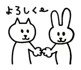 Cat's chat sticker #3789679