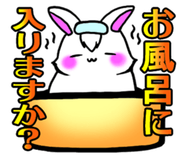 Bangs rabbit5 Everyday conversation sticker #3790018