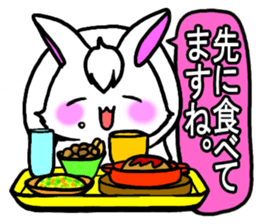 Bangs rabbit5 Everyday conversation sticker #3790051