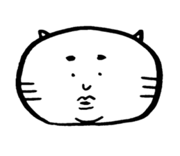 Damnable cat sticker #3790338