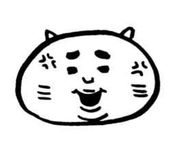 Damnable cat sticker #3790357