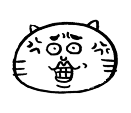 Damnable cat sticker #3790358