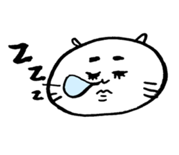 Damnable cat sticker #3790364