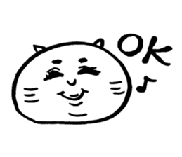 Damnable cat sticker #3790372