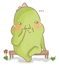 Little Pen the Cute Dinosaurs sticker #3790456