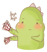 Little Pen the Cute Dinosaurs sticker #3790457