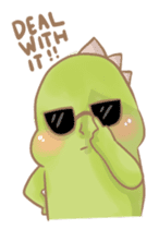 Little Pen the Cute Dinosaurs sticker #3790461