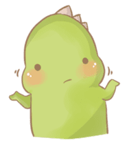 Little Pen the Cute Dinosaurs sticker #3790463