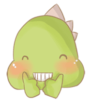 Little Pen the Cute Dinosaurs sticker #3790467