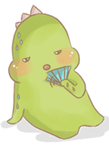 Little Pen the Cute Dinosaurs sticker #3790470