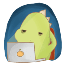 Little Pen the Cute Dinosaurs sticker #3790472