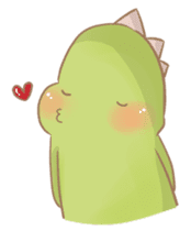 Little Pen the Cute Dinosaurs sticker #3790473