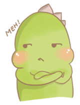 Little Pen the Cute Dinosaurs sticker #3790477