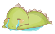 Little Pen the Cute Dinosaurs sticker #3790483