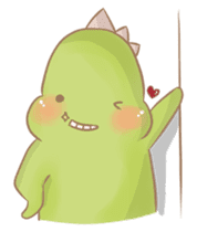 Little Pen the Cute Dinosaurs sticker #3790484