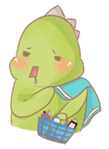 Little Pen the Cute Dinosaurs sticker #3790486
