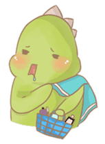 Little Pen the Cute Dinosaurs sticker #3790486