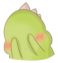 Little Pen the Cute Dinosaurs sticker #3790487