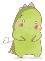 Little Pen the Cute Dinosaurs sticker #3790490