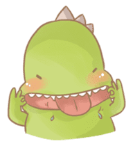 Little Pen the Cute Dinosaurs sticker #3790493