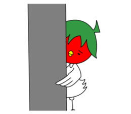 Toritoma ver.3 by Takeshiitake mushroom sticker #3790823