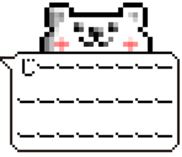 dot stickers with dot bear sticker #3790876